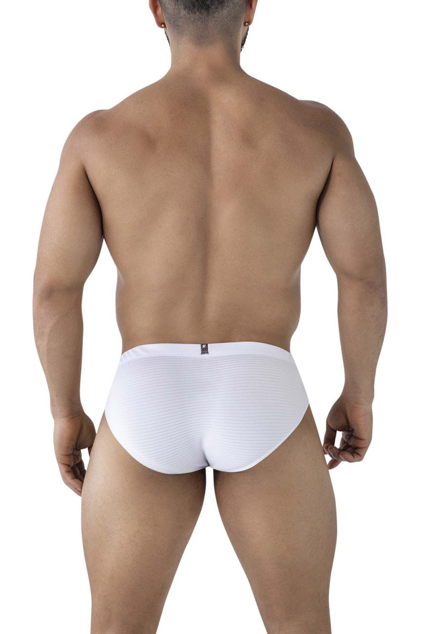 Xtremen Men's Underwear 91210B Microfiber Briefs Color White