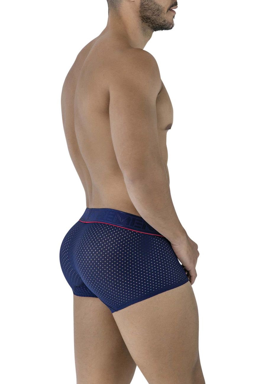Xtremen Men's Underwear 91212B Microfiber Trunks Color Navy