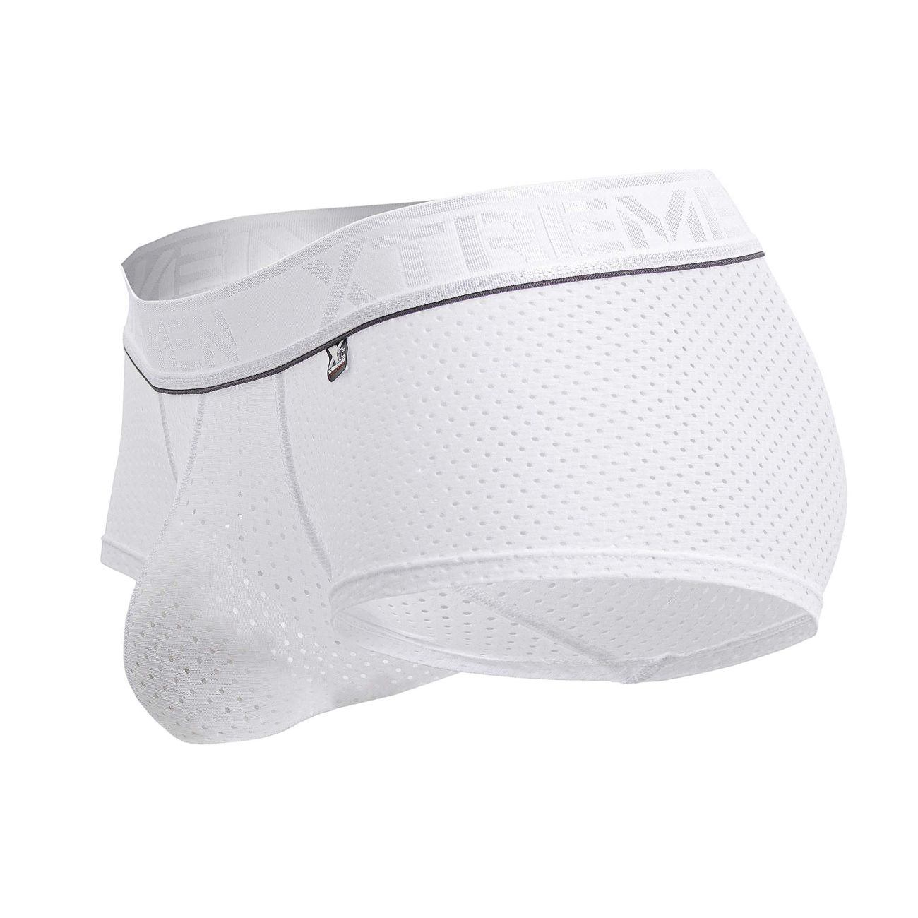Xtremen Men's Underwear 91212B Microfiber Trunks Color White