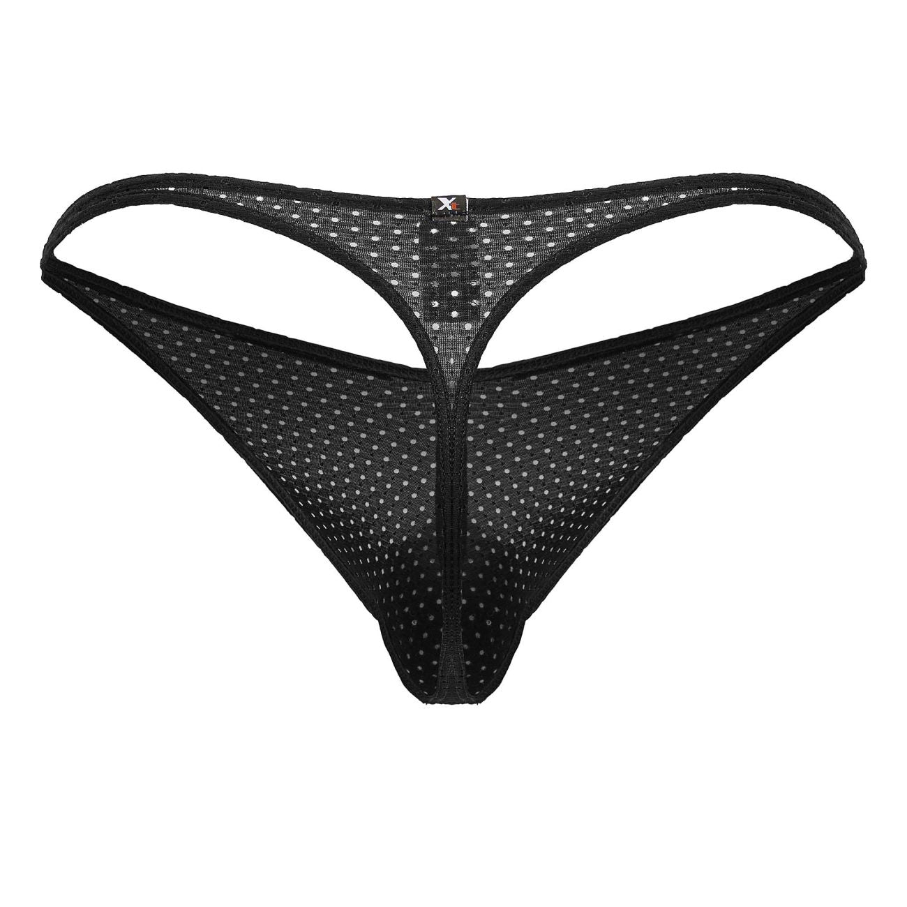 Xtremen Men's Underwear 91214B Microfiber Thongs Color Black