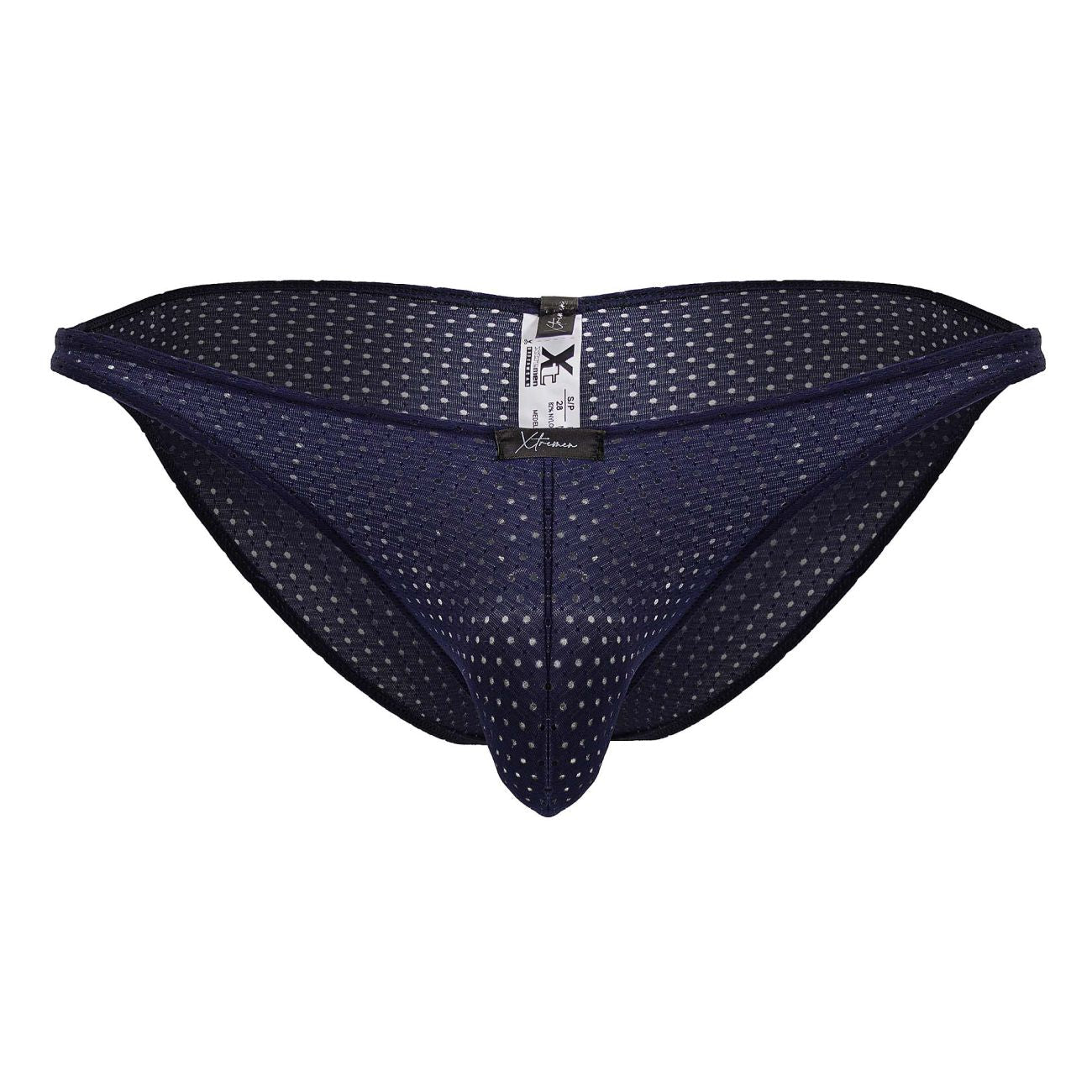 Xtremen Men's Underwear 91215B Microfiber Bikini Color Dark Blue