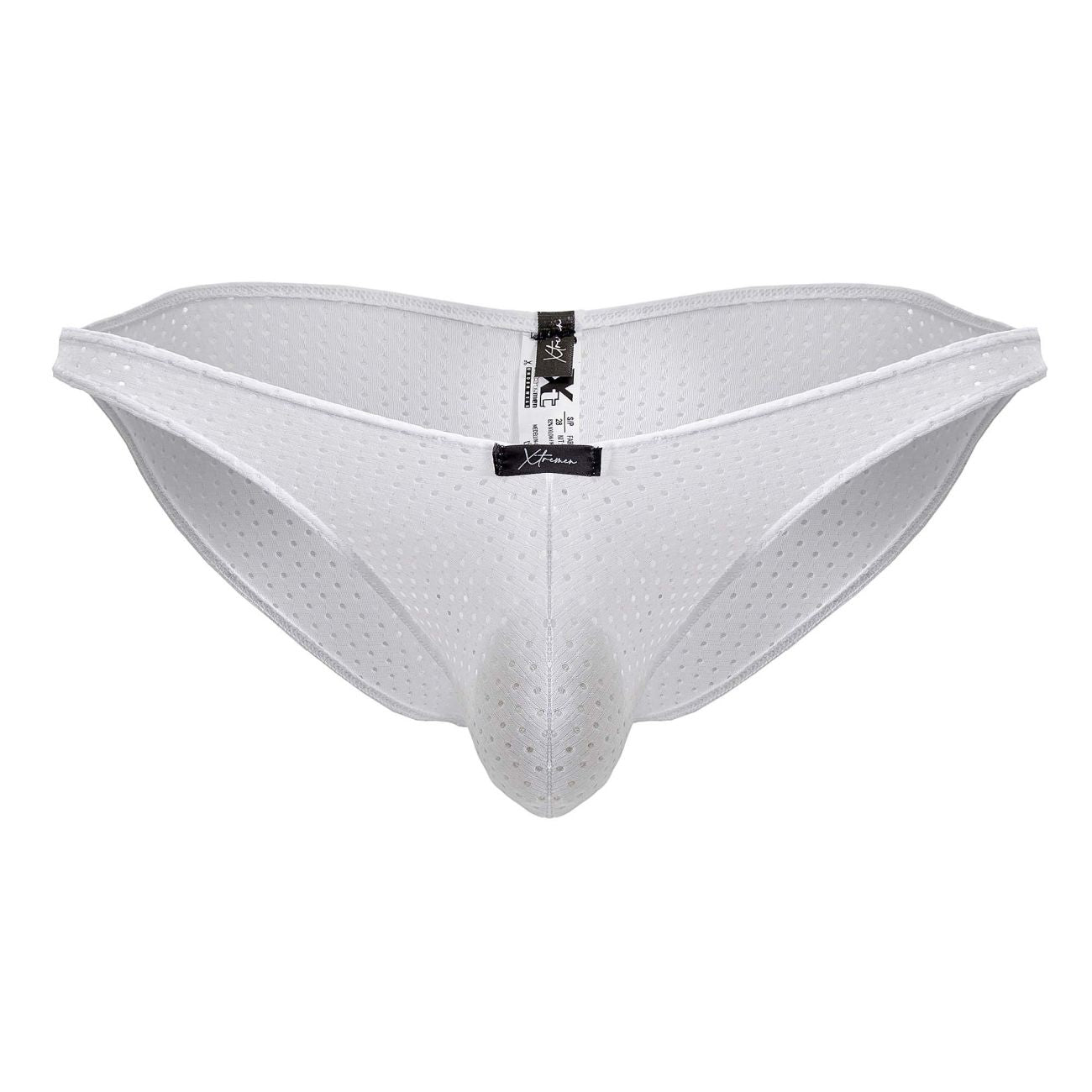 Xtremen Men's Underwear 91215B Microfiber Bikini Color White