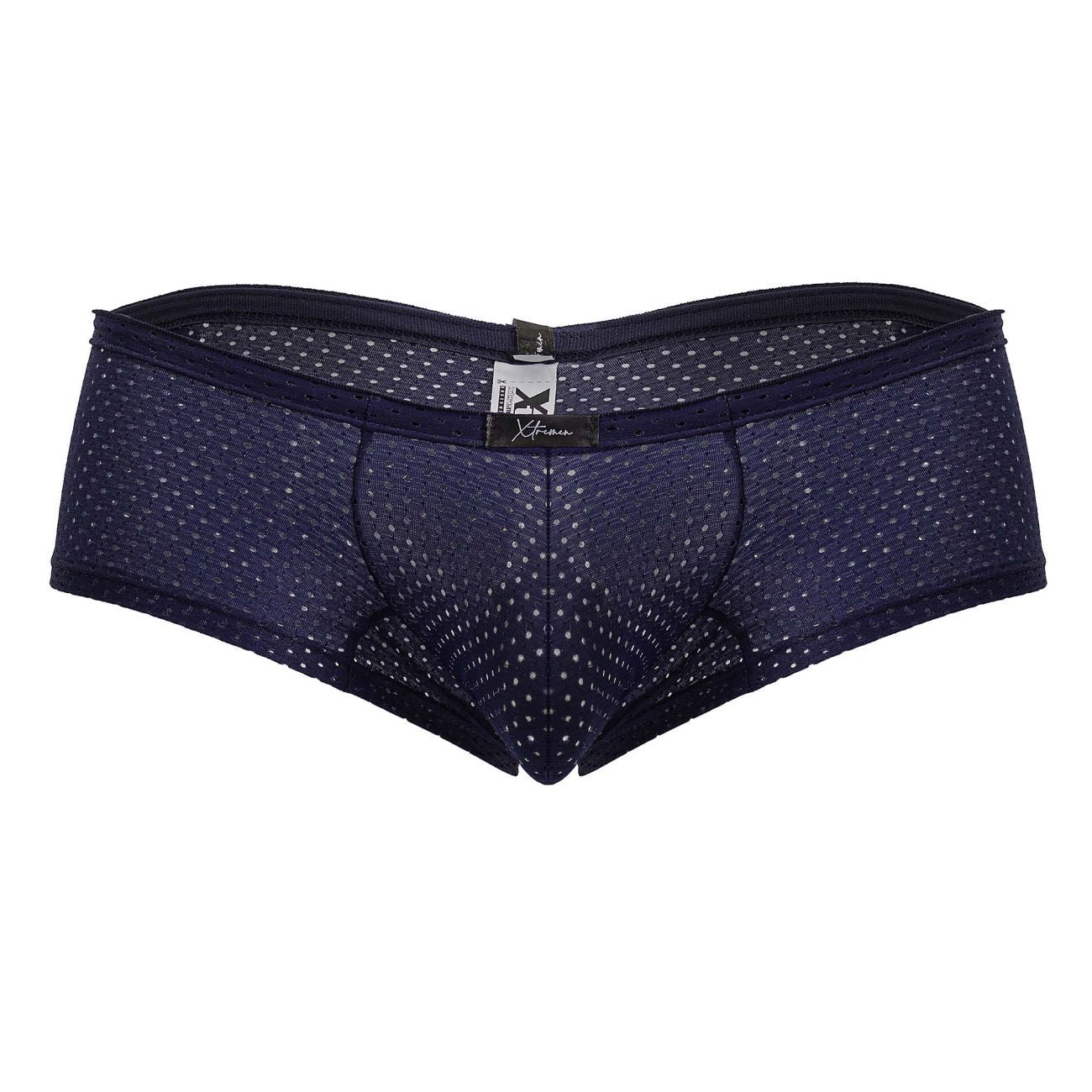 Xtremen Men's Underwear 91216B Microfiber Trunks Color Dark Blue