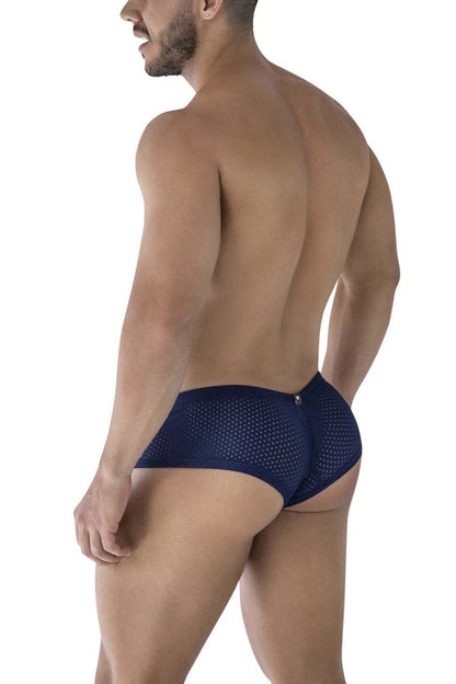Xtremen Men's Underwear 91216B Microfiber Trunks Color Dark Blue