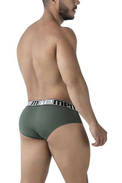 Xtremen Men's Underwear 91221 Microfiber Briefs Color Green