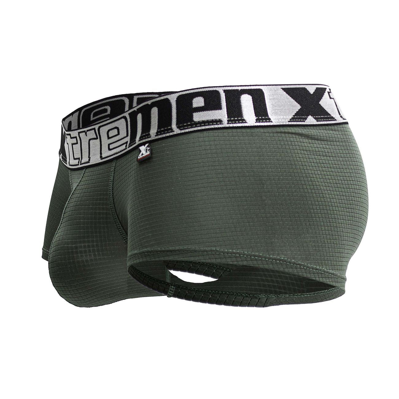 Xtremen Men's Underwear 91222 Microfiber Trunks Color Green
