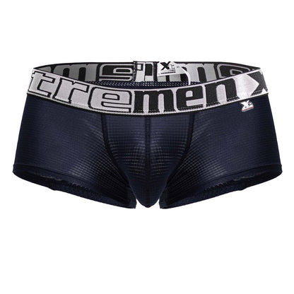 Xtremen Men's Underwear 91222 Microfiber Trunks Color Navy