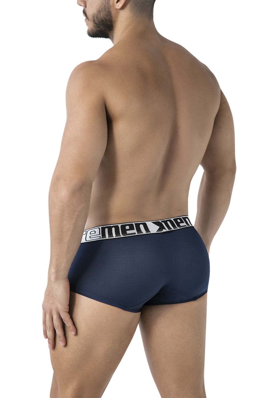 Xtremen Men's Underwear 91222 Microfiber Trunks Color Navy