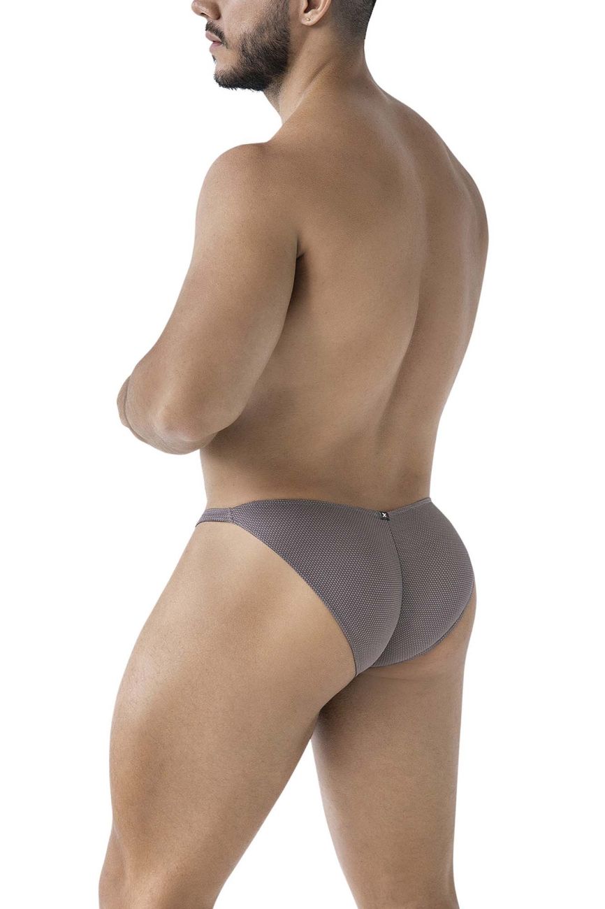 Xtremen Men's Underwear 91224 Microfiber Bikini Color Gray