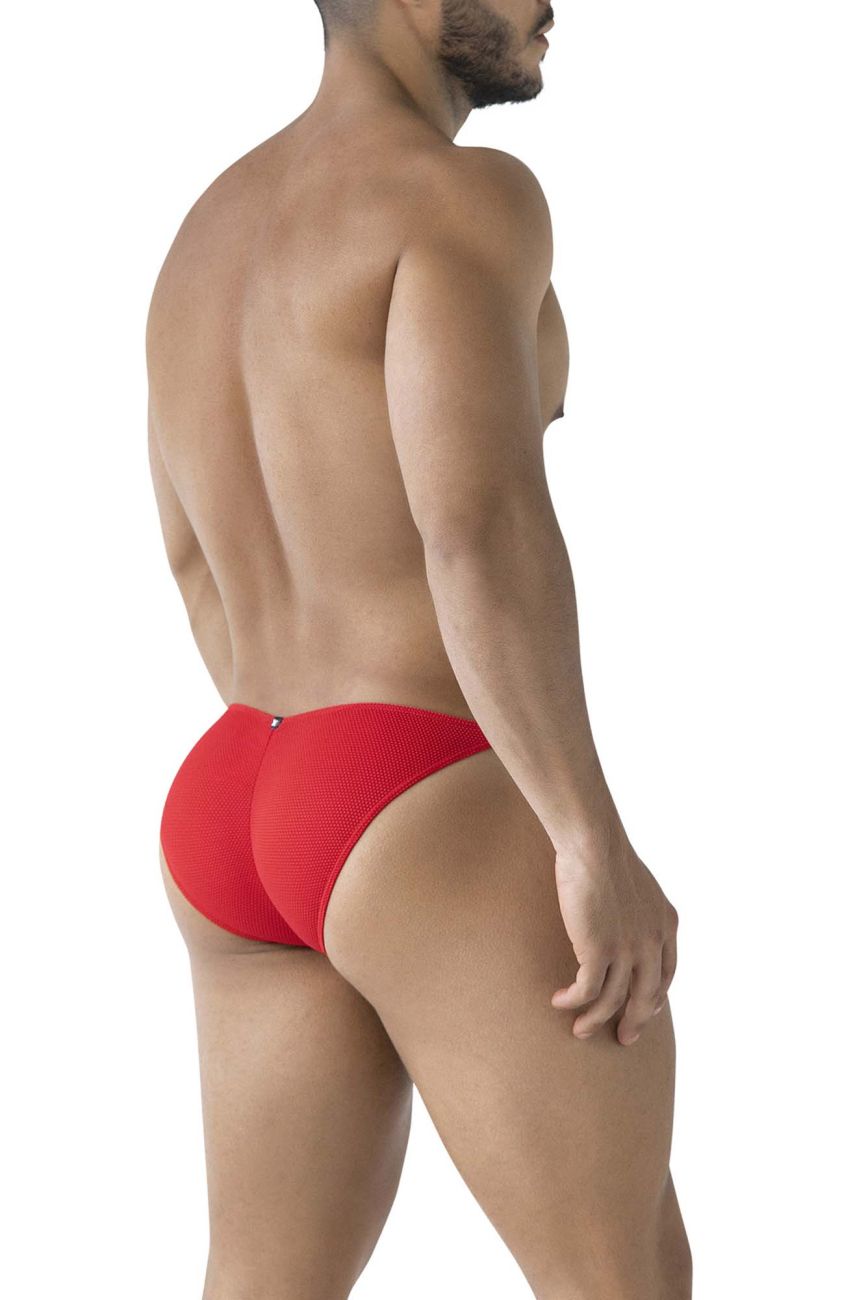 Xtremen Men's Underwear 91224 Microfiber Bikini Color Red