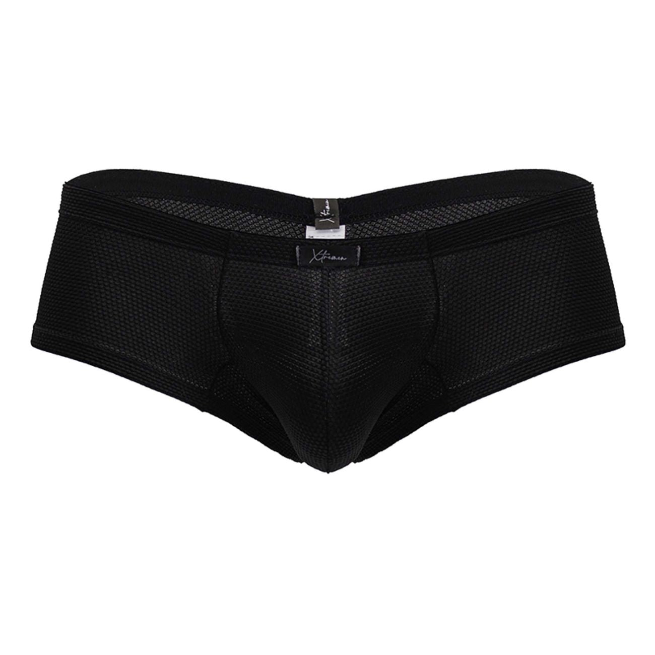 Xtremen Men's Underwear 91225 Microfiber Trunks Color Black
