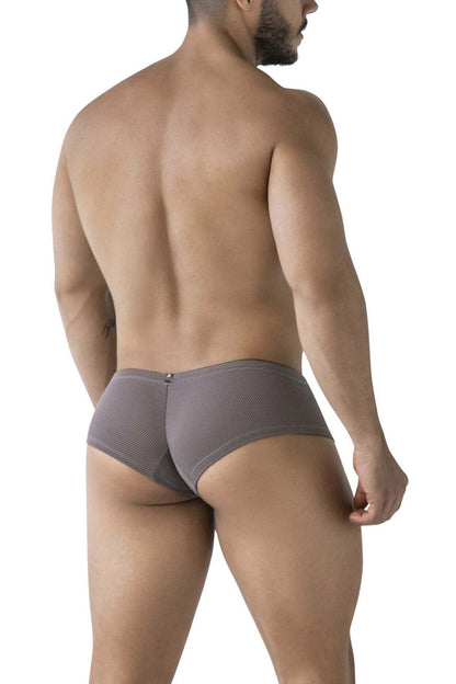 Xtremen Men's Underwear 91225 Microfiber Trunks Color Gray