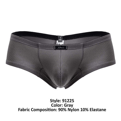 Xtremen Men's Underwear 91225 Microfiber Trunks Color Gray