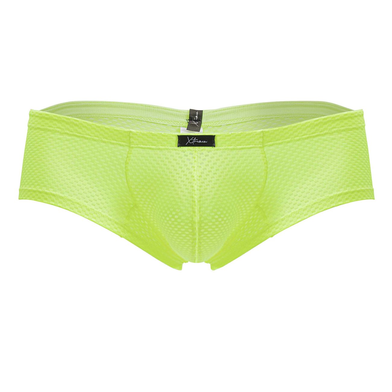 Xtremen Men's Underwear 91228 Microfiber Trunks Color Neon Green