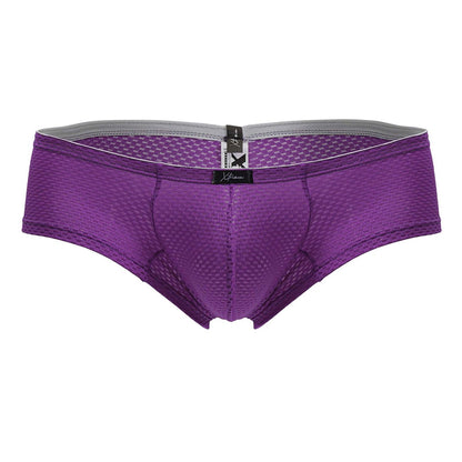 Xtremen Men's Underwear 91228 Microfiber Trunks Color Purple