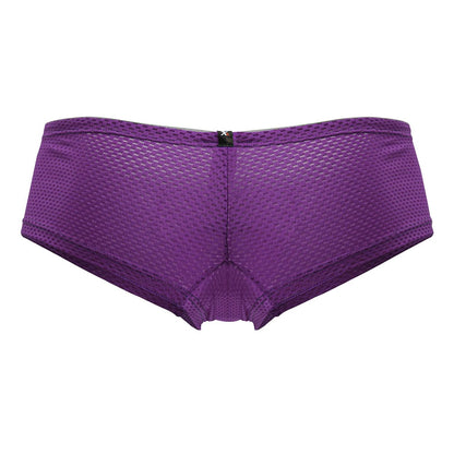Xtremen Men's Underwear 91228 Microfiber Trunks Color Purple