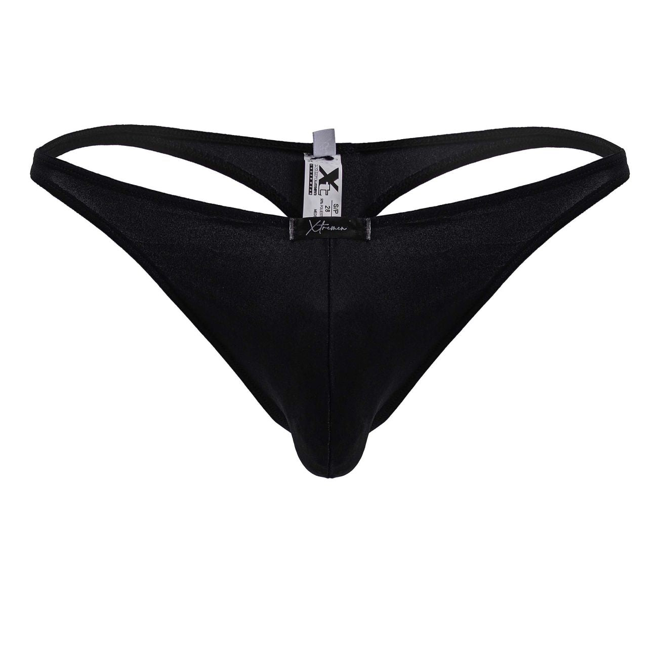 Xtremen Men's Underwear 91232 Microfiber Thongs Color Black