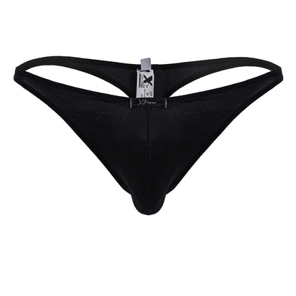 Xtremen Men's Underwear 91232 Microfiber Thongs Color Black