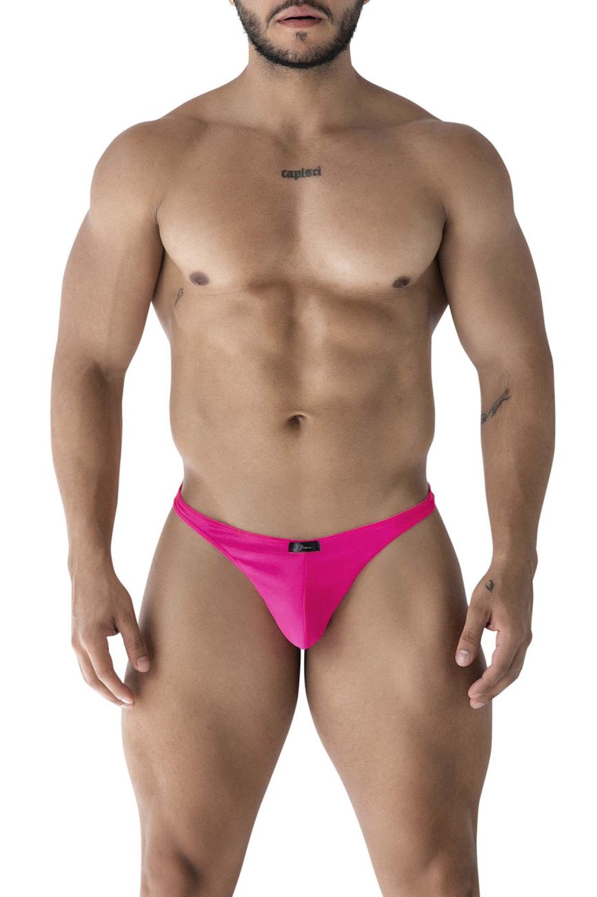 Xtremen Men's Underwear 91232 Microfiber Thongs Color Fuchsia
