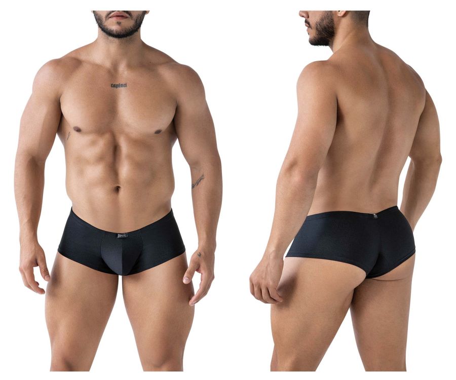 Xtremen Men's Underwear 91234 Microfiber Trunks Color Black
