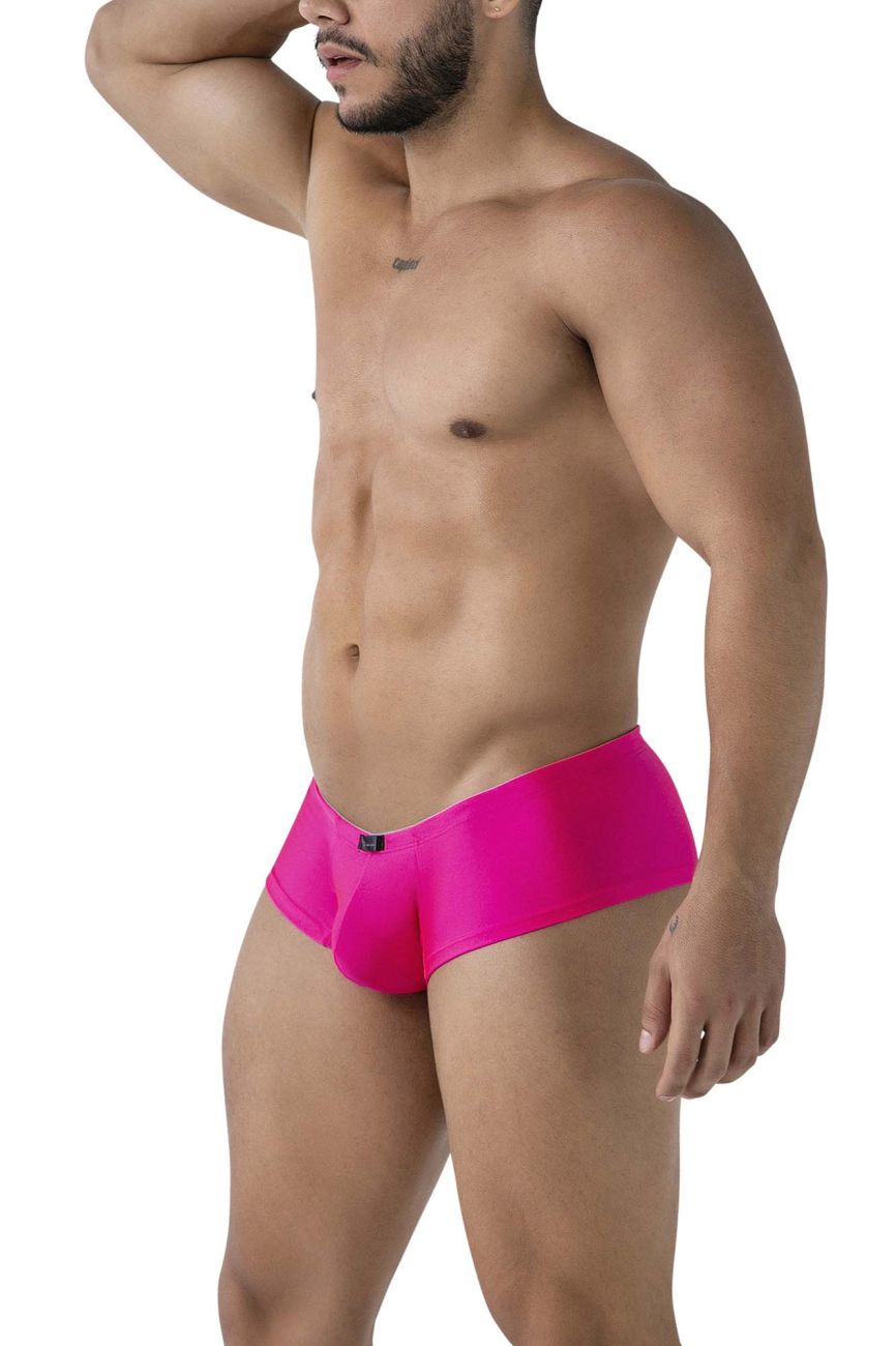 Xtremen Men's Underwear 91234 Microfiber Trunks Color Fuchsia