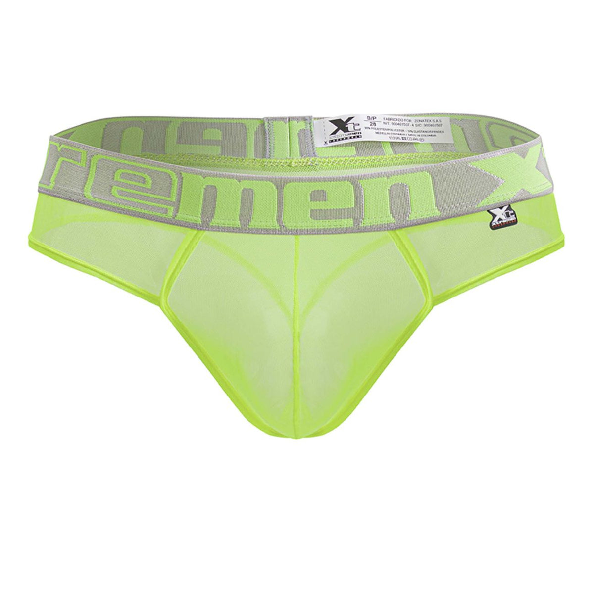 Xtremen Microfiber Thongs - Neon Green