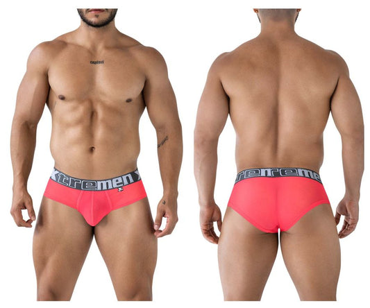 Xtremen Men's Underwear 91236 Microfiber Briefs Color Fuchsia