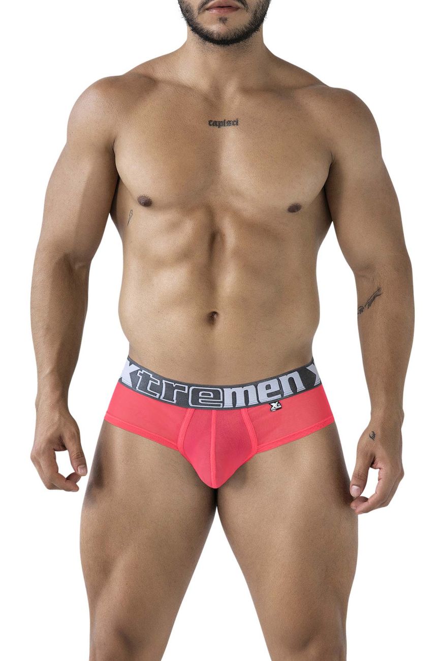 Xtremen Men's Underwear 91236 Microfiber Briefs Color Fuchsia