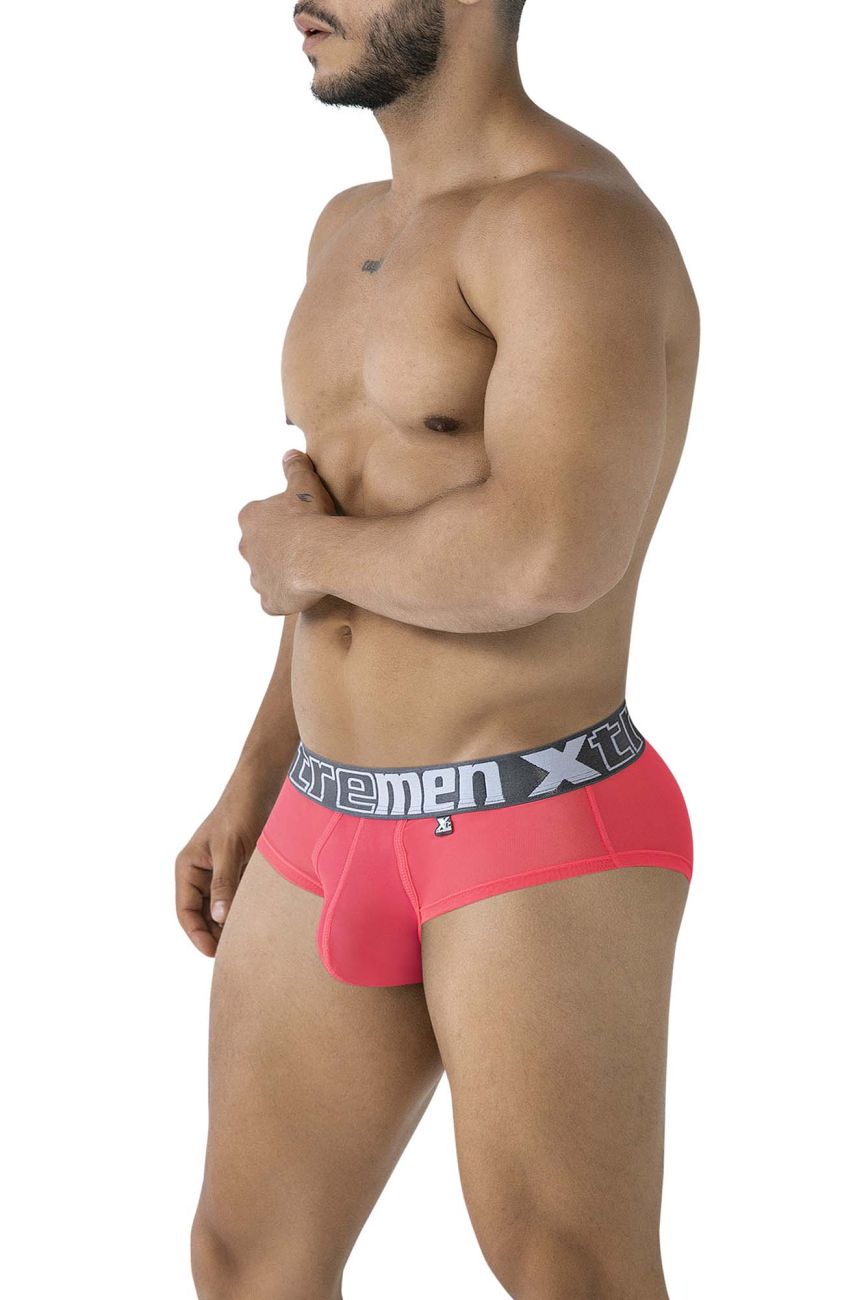 Xtremen Men's Underwear 91236 Microfiber Briefs Color Fuchsia