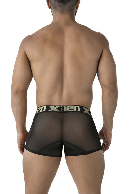 Xtremen Men's Underwear 91237 Microfiber Trunks Color Black