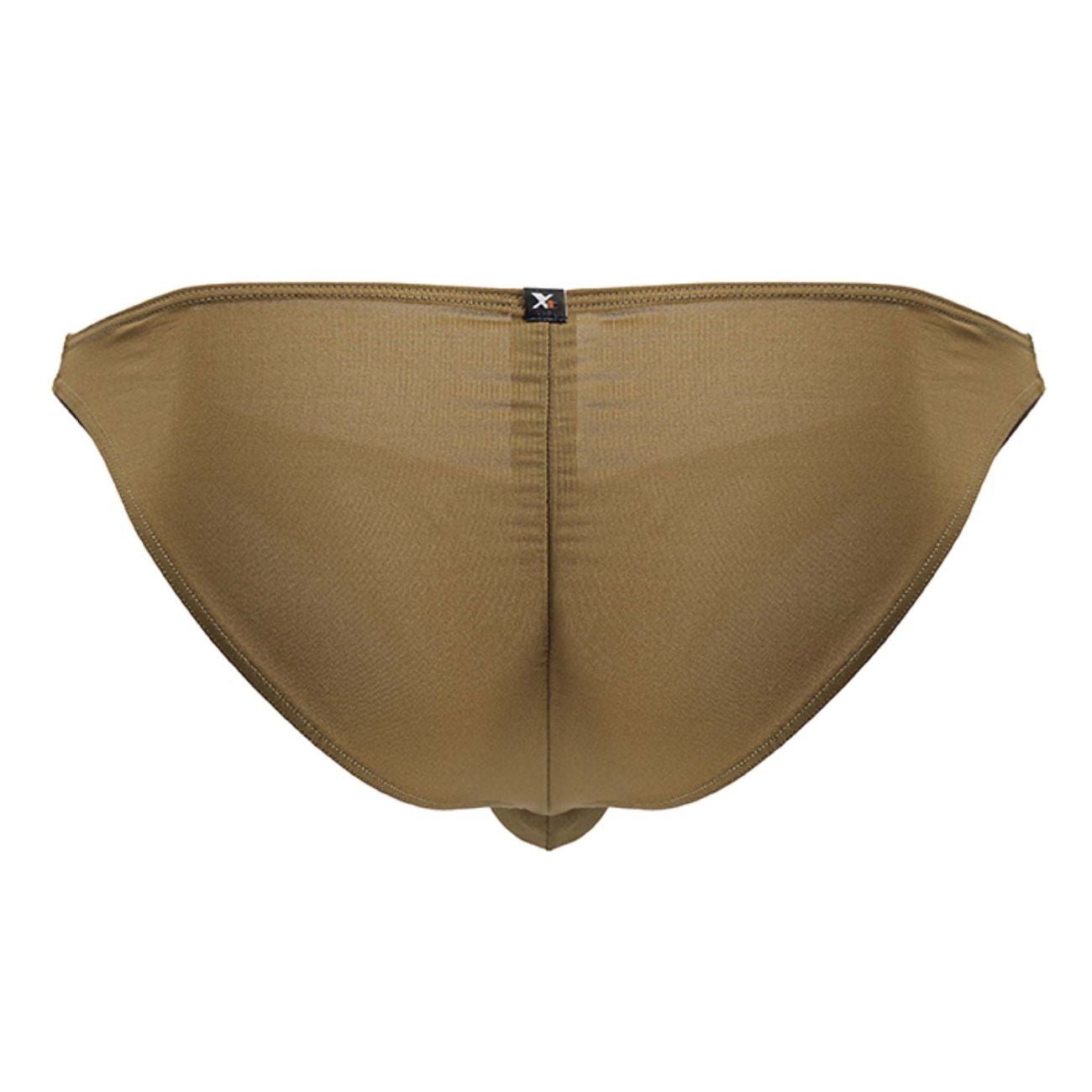 Xtremen Men's Underwear 91239 Microfiber Bikini Color Brown