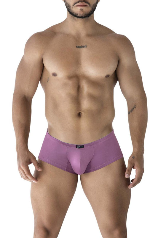 Xtremen Men's Underwear 91240 Microfiber Trunks Color Blackberry