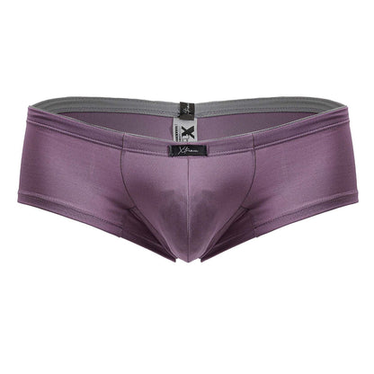 Xtremen Men's Underwear 91240 Microfiber Trunks Color Blackberry