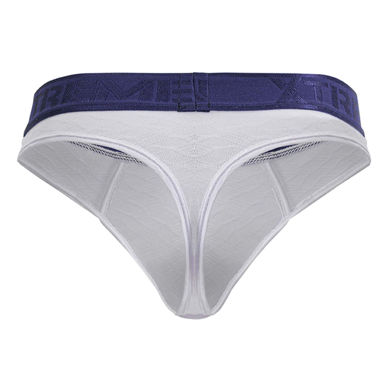 Xtremen Men's Underwear 91241 Microfiber Thongs Color White