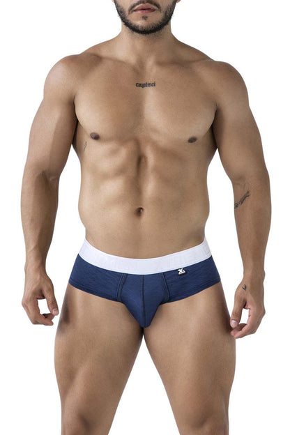 Xtremen Men's Underwear 91242 Microfiber Briefs Color Dark Blue