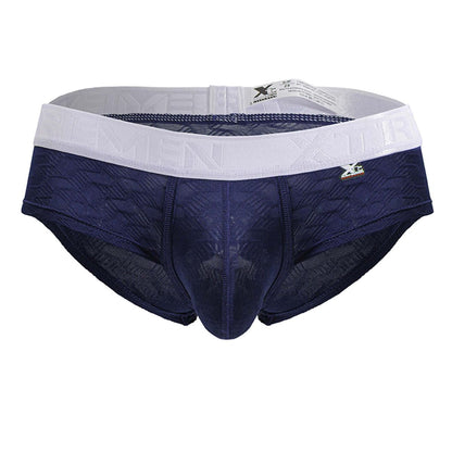 Xtremen Men's Underwear 91242 Microfiber Briefs Color Dark Blue
