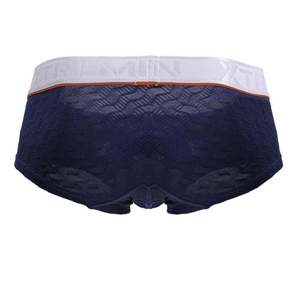 Xtremen Men's Underwear 91243 Microfiber Trunks Color Dark Blue