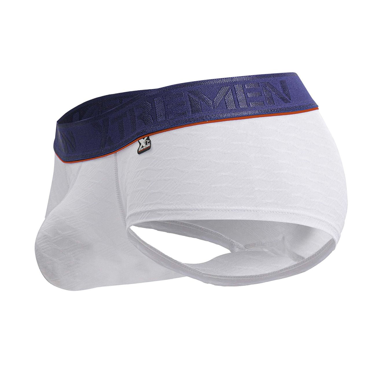 Xtremen Men's Underwear 91243 Microfiber Trunks Color White