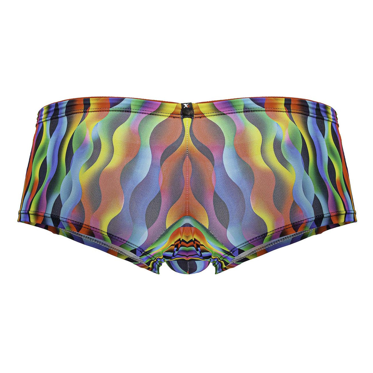 Xtremen Men's Underwear 91249 Printed Trunks Color Waves
