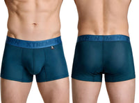 Microfiber Petrol Mesh Boxer Brief - view 1