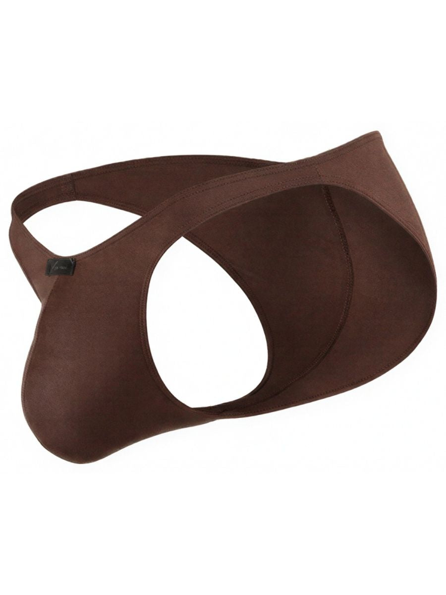 Xtremen 91255 Men's Underwear Sleek Microfiber Bikini Color Chocolate
