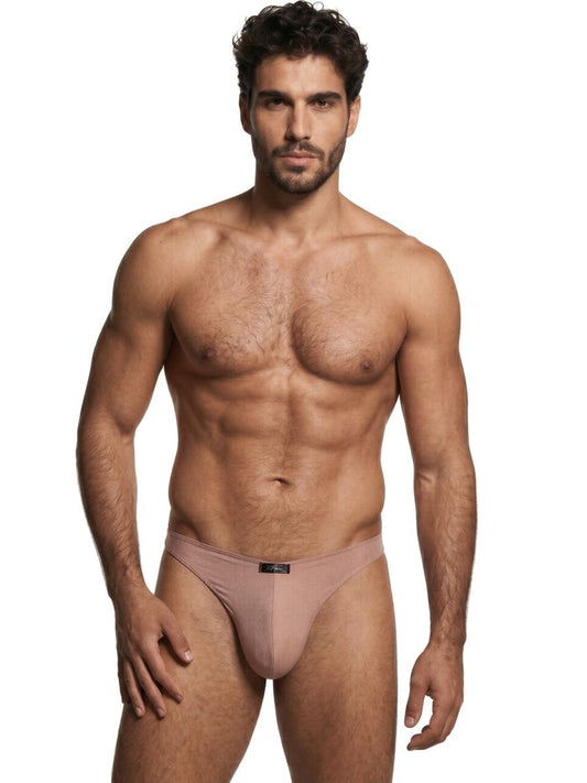 Xtremen 91255 Men's Underwear Sleek Microfiber Bikini Color Khaki