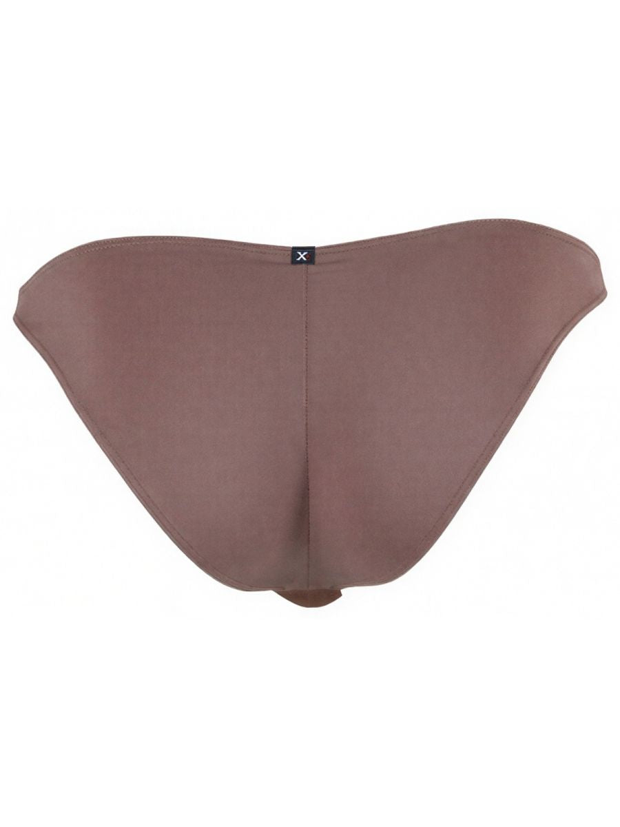 Xtremen 91255 Men's Underwear Sleek Microfiber Bikini Color Khaki