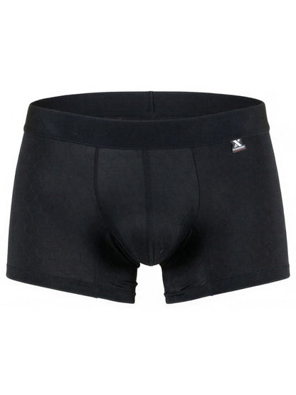 Xtremen 91256 Men's Underwear Sleek Microfiber Boxer Briefs Color Black
