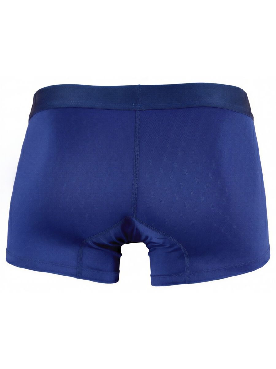 Xtremen 91256 Men's Underwear Sleek Microfiber Boxer Briefs Color Dark Blue