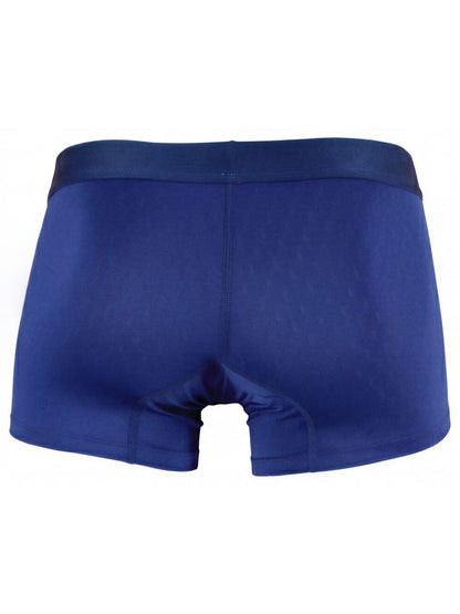 Xtremen 91256 Men's Underwear Sleek Microfiber Boxer Briefs Color Dark Blue