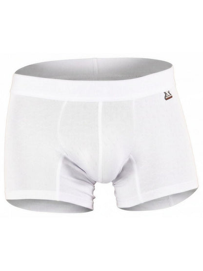 Xtremen 91256 Men's Underwear Sleek Microfiber Boxer Briefs Color White