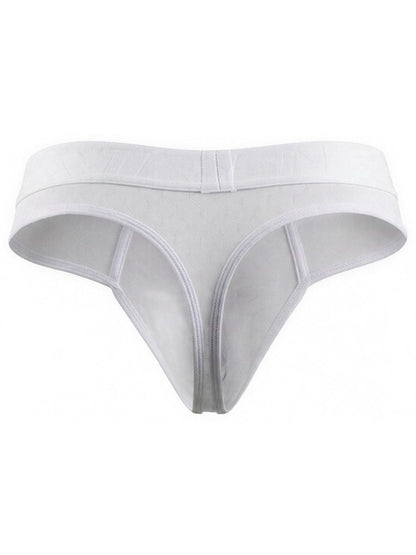 Xtremen Men's Underwear 91257 Sleek Microfiber Comfort Thongs Color White