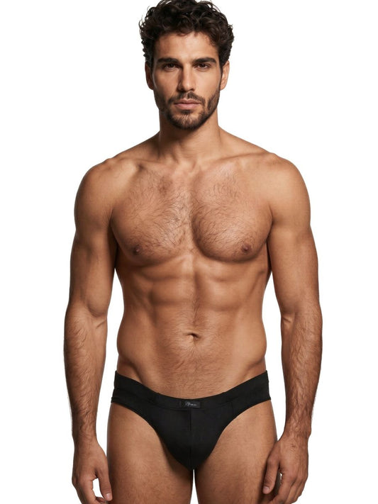 Xtremen 91258 Men's Underwear Sleek Microfiber Briefs Color Black