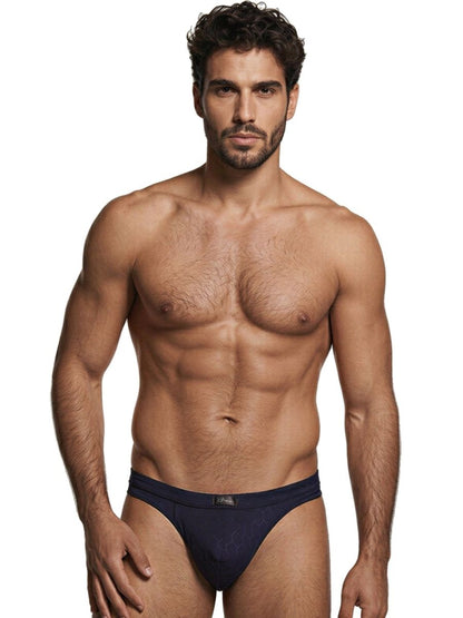 Xtremen 91258 Men's Underwear Sleek Microfiber Briefs Color Dark Blue